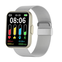E21 Smartwatch display with health metrics