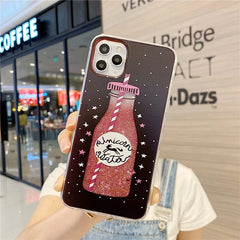 Creative makeup bottle phone case for iPhone