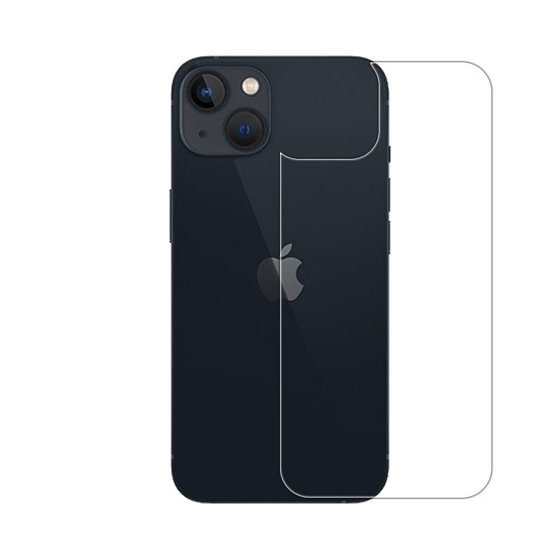 Installation of iPhone 13 tempered glass case