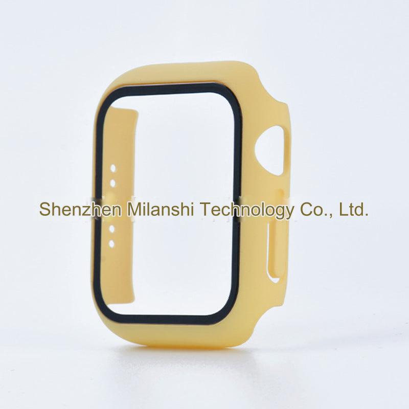 Black Apple Watch case on display