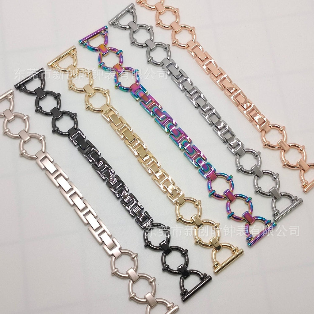 Various colour options of Apple Watch bands