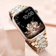Comfortable metal Apple Watch band for daily wear