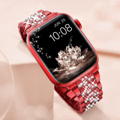 Zinc alloy Apple Watch band in purple