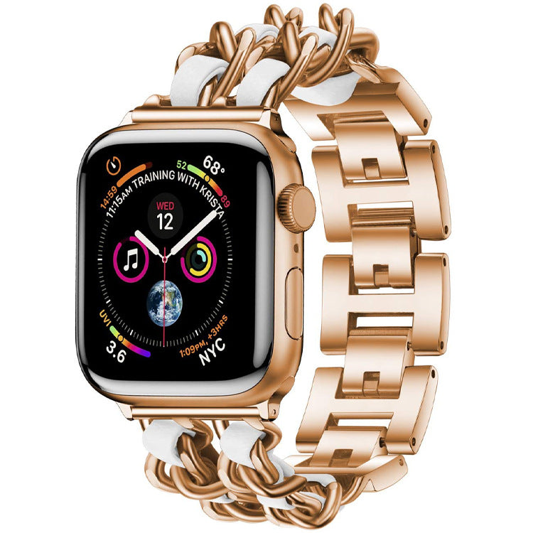 Elegant Apple Watch band in multiple colours