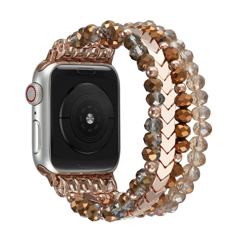 Stainless Steel Elegant Apple Watch Band Design