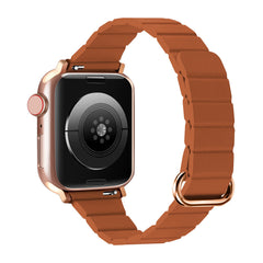 Midnight Blue leather wristband for smartwatches