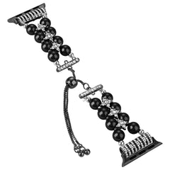 Elegant looks of Pearl Chain Strap for Apple Watch - Image 6