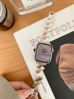 Elegant Apple Watch Band with pin buckle