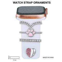 Rhinestone watch strap for Apple Watch close-up - image 10