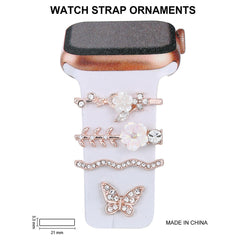 Rhinestone accented Apple Watch strap displayed - image 8