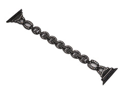 Luxurious Rhinestone Apple Watch Band in Silver