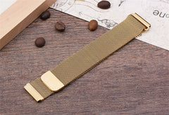 Adjustable magnetic clasp of the Milanese band