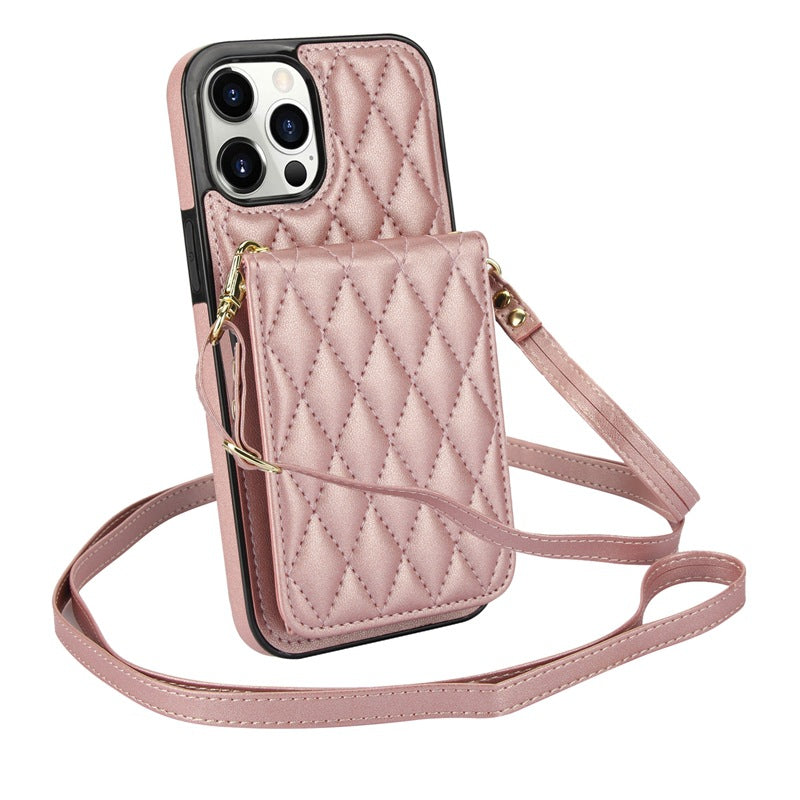 PU leather phone case with card holder