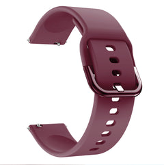 Premium Silicone Sport Band for Samsung Galaxy Watch in burgundy