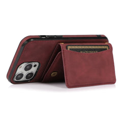 Close-up view of iPhone 15 Pro Max wallet case