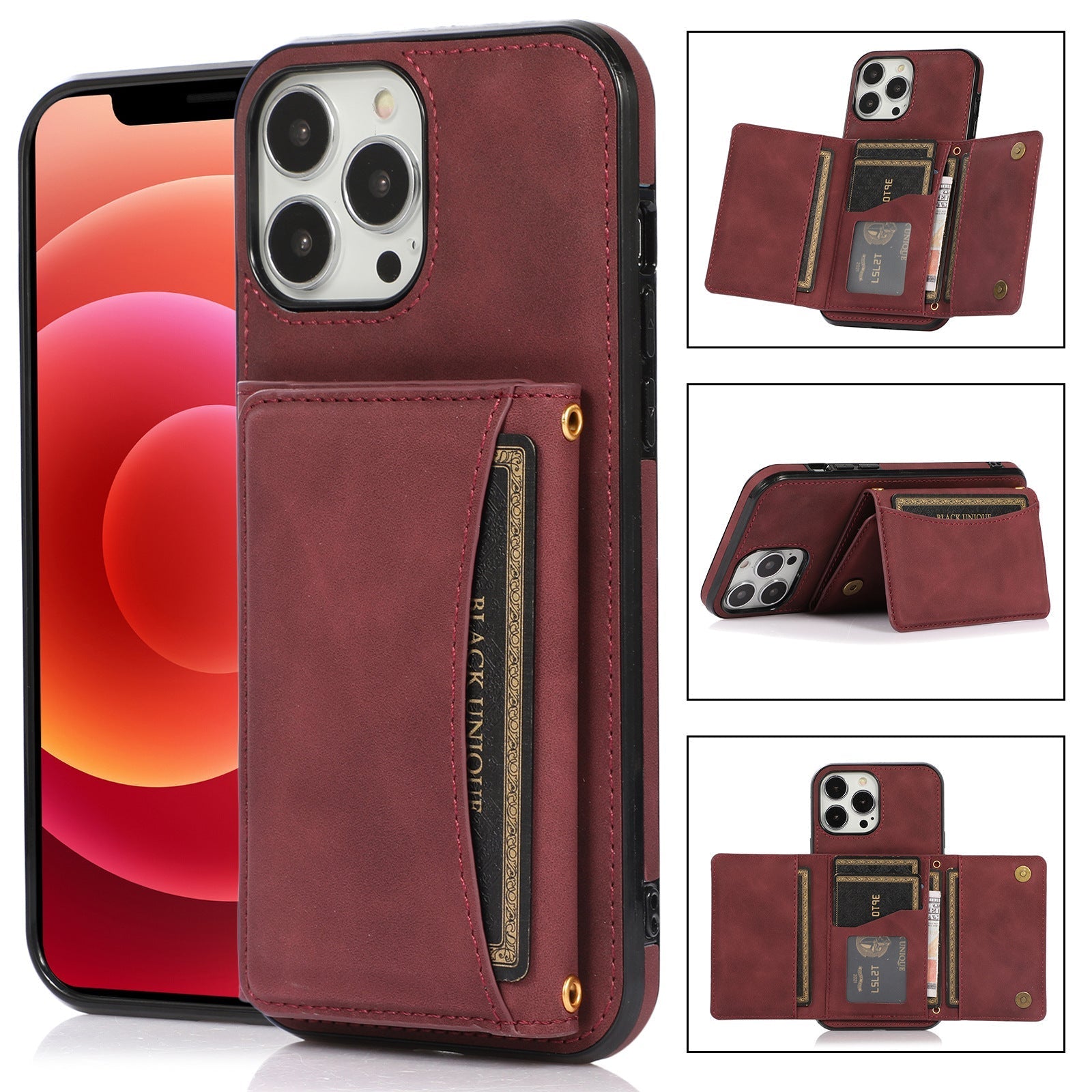 iPhone 15 Pro Max case with kickstand feature