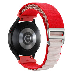 Premium nylon sport band for Samsung Galaxy Watch in orange