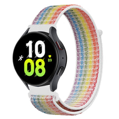 Nylon sport watch band in orange red