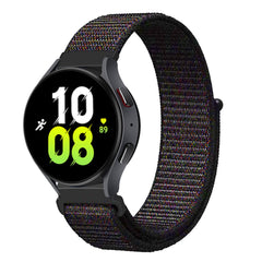 Nylon sport watch band in bright pink