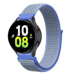 Nylon sport watch band in midnight blue