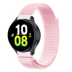Nylon sport watch band in bright pink