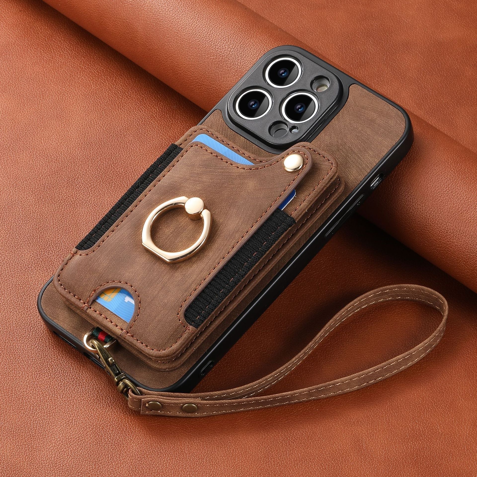 phone case with stand function and magnetic clasp