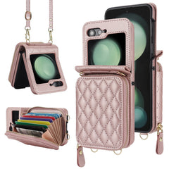 Rose gold stylish phone case for Z Flip models
