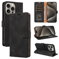 Premium Flip Leather Case for iPhone and Samsung - Red Colour