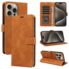 Premium Flip Leather Case Close-up of Material Quality