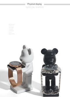 Front view of astronaut desk accessory