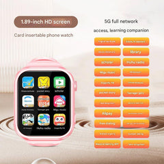 Interactive touchscreen of kids smartwatch