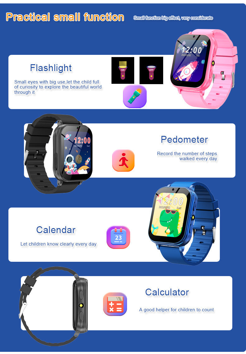 Compact 1.8-inch IPS Smartwatch front view