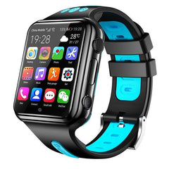 Close-up of smartwatch display features