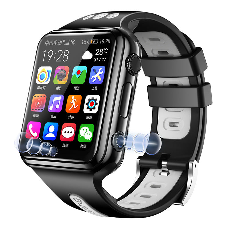 Smartwatch with stylish design on a table