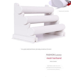 elegant velvet bracelet display stand