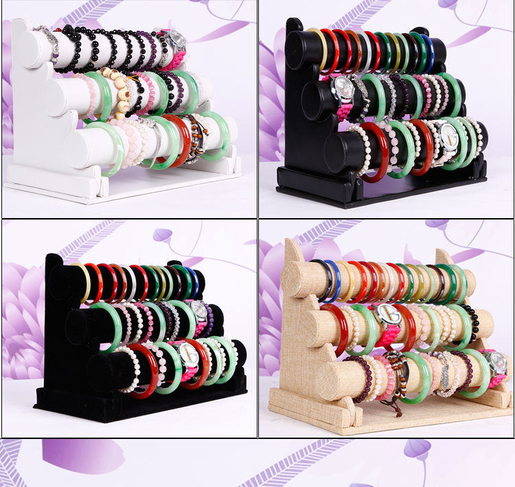 white velvet jewelry organiser for home use