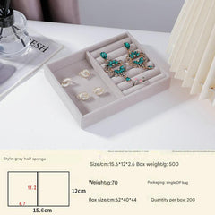 Versatile jewelry tray showcasing rings and watches