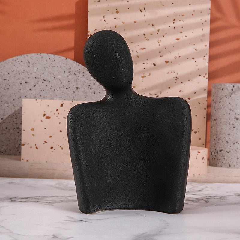 Elegant Resin Mannequin Jewelry Stand gold finish