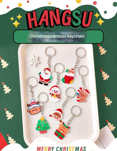 Lightweight acrylic holiday keychain 4