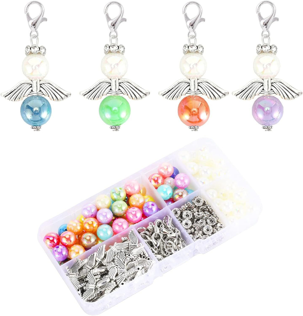 Craft kit box ready for use with various components