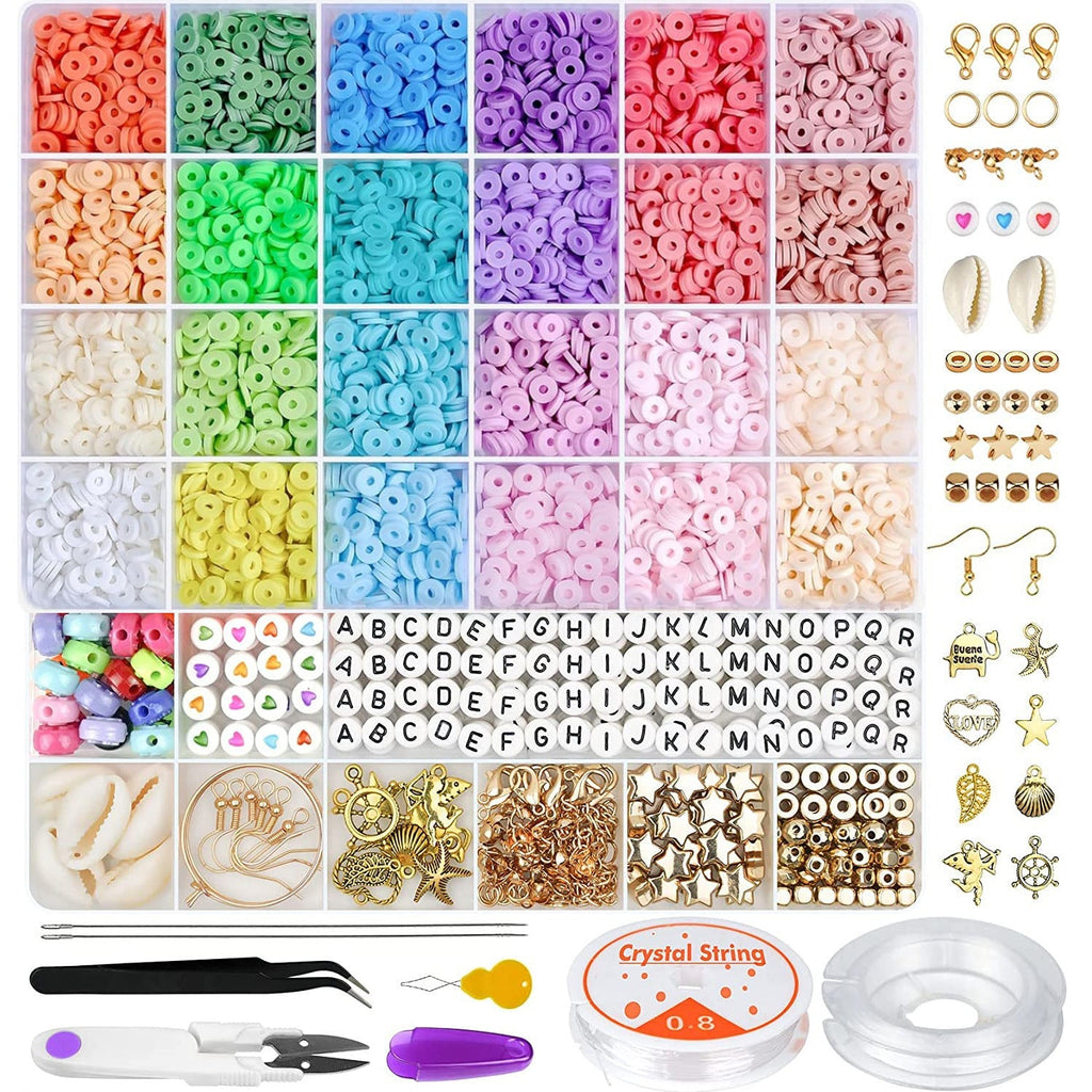 Bohemian Style Bead Kit displayed with assorted beads