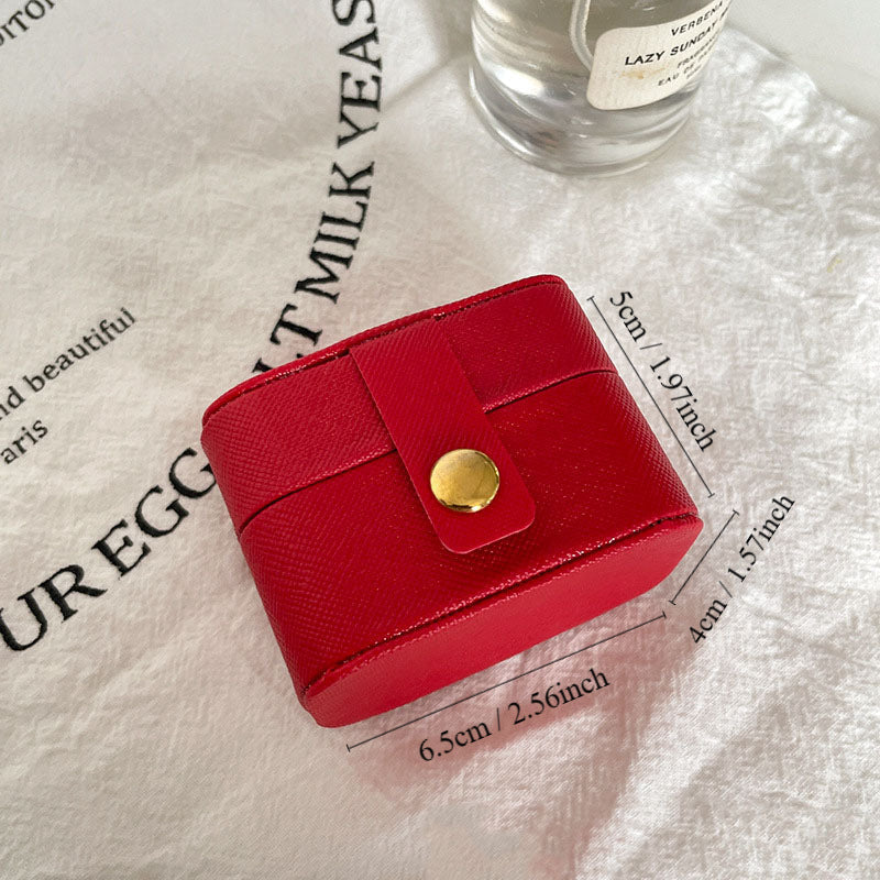 Portable Miniature Ring Box protective lining