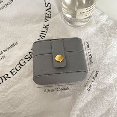Portable Miniature Ring Box front view