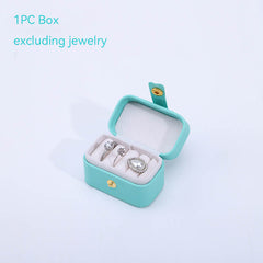 Portable Miniature Ring Box with snap closure