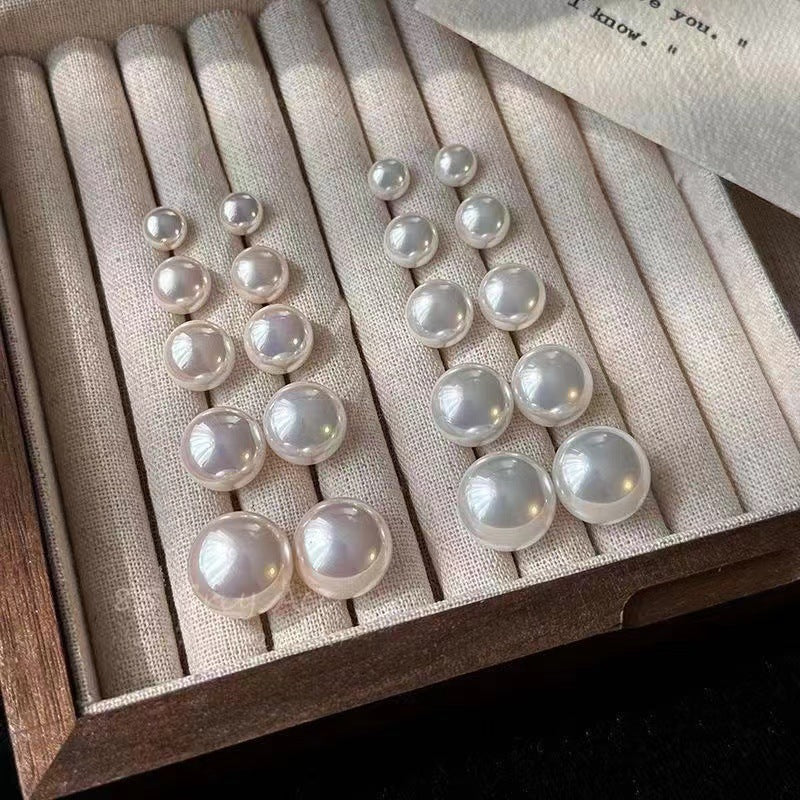 Stylish Pearl Earrings on display - Image 3