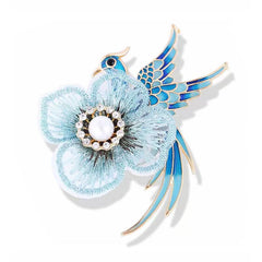Handcrafted brooch showcasing unique animal design