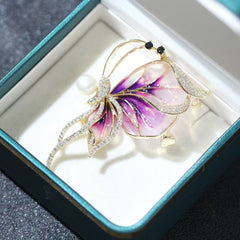 Elegant Butterfly Brooch Image 2 - Versatile Accessory
