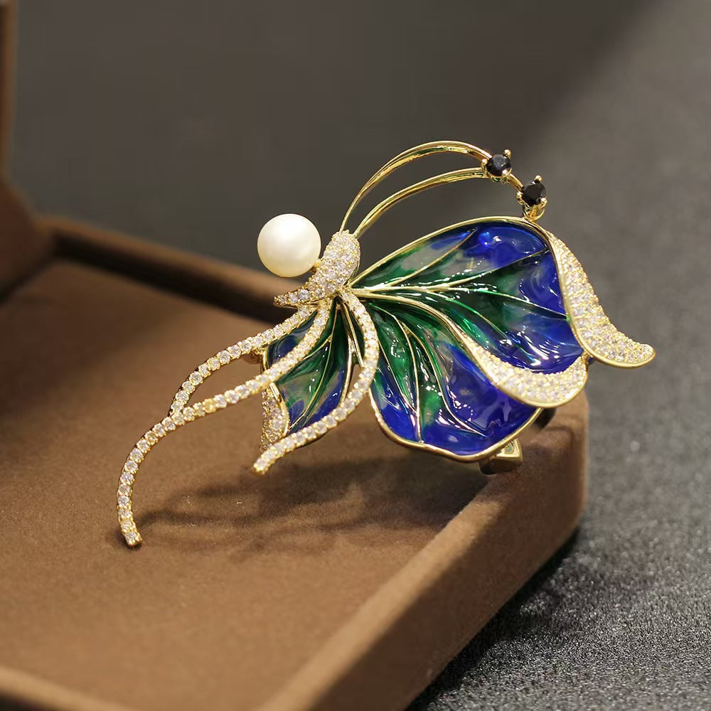 Elegant Butterfly Brooch Image 4 - Fashion Statement