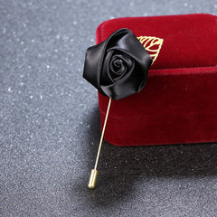 elegant brooch in chic setup