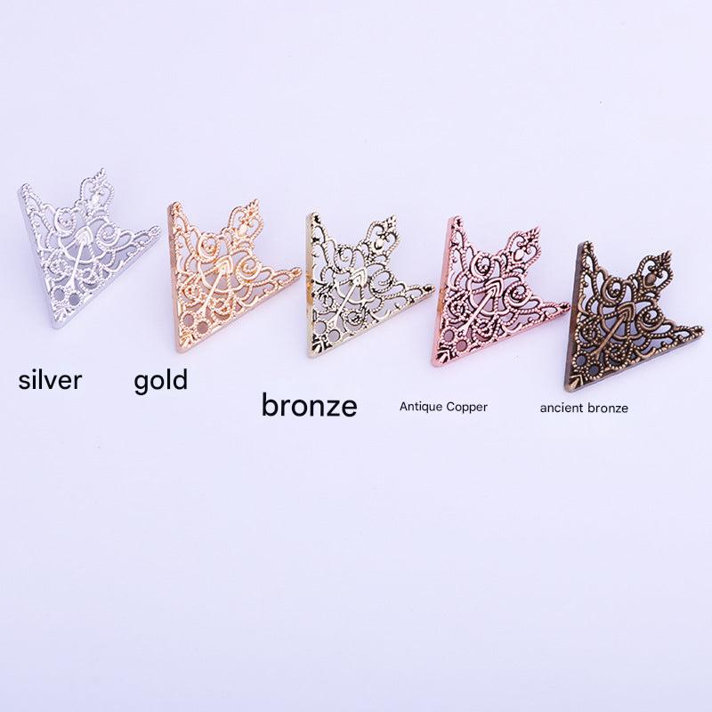 Fashion Model Wearing Retro Brooch
